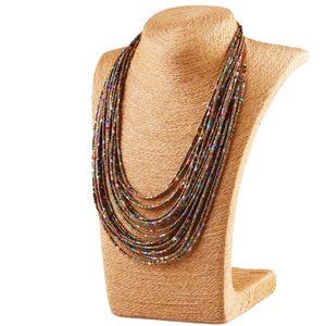Multi Layer Seed Bead Necklace